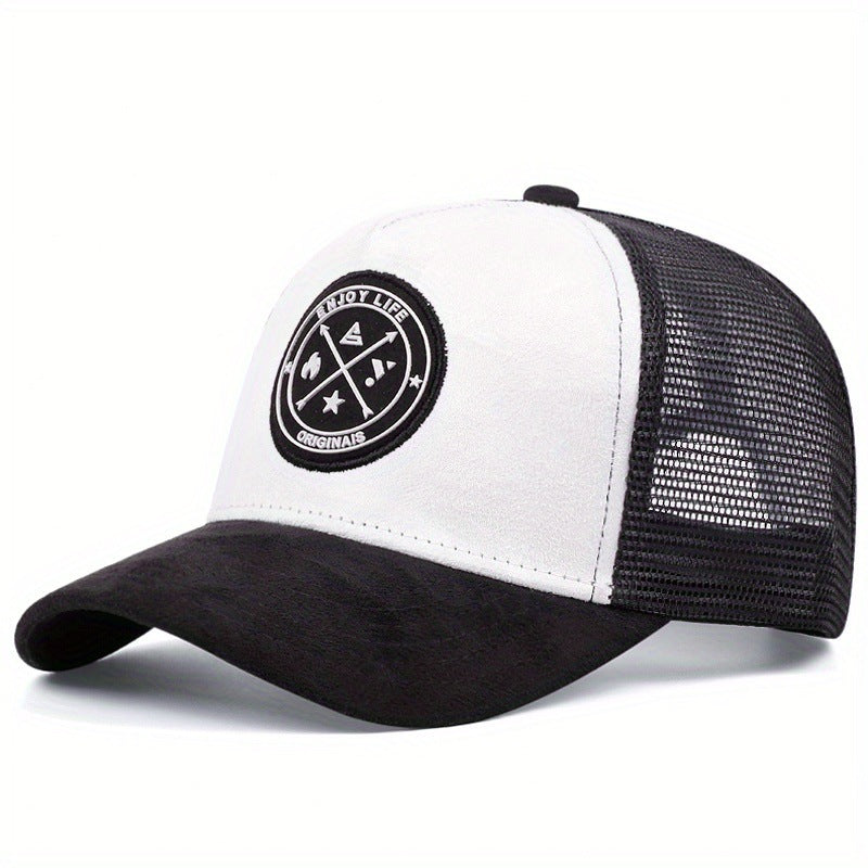 Manufacturer Wholesale New Hat Pattern Baseball All-Match Sun Hat Peaked Cap Cross-Border