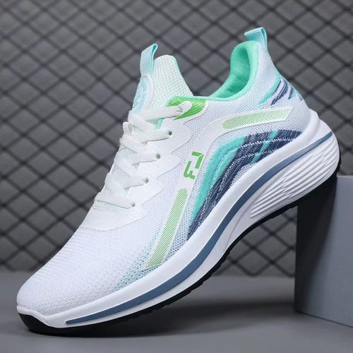 Running Shoes, Men's Soft-Soled Sports Shoes, Summer Ultra-Light Fly-Woven Breathable Casual Shoes, Lightweight Running Shoes for Male Students, Men's Shoes