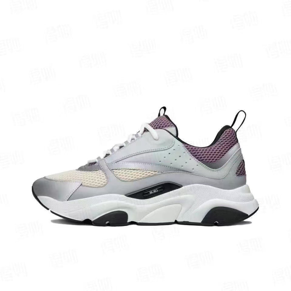 D Home Europe Station B22 sports shoes, thick-soled casual shoes, fashionable retro breathable men's shoes, B25 height-increasing dad shoes for women