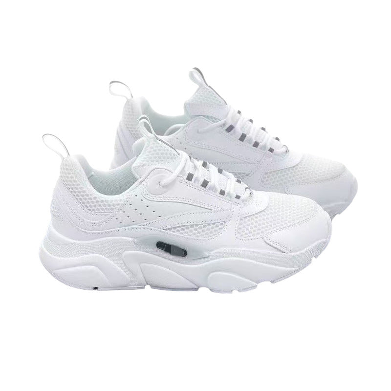 D Home Europe Station B22 sports shoes, thick-soled casual shoes, fashionable retro breathable men's shoes, B25 height-increasing dad shoes for women