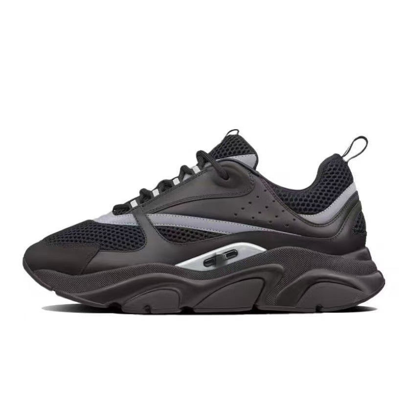 D Home Europe Station B22 sports shoes, thick-soled casual shoes, fashionable retro breathable men's shoes, B25 height-increasing dad shoes for women